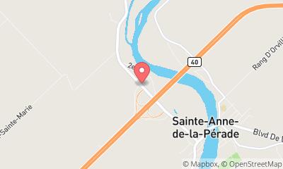 map, Ferme du Tarieu microbrasserie et distillerie