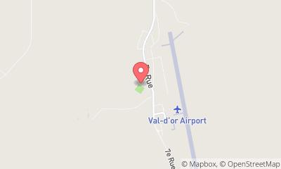 map, Forêt récréative de Val-d'Or