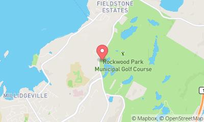map, Rockwood Park Municipal Golf Club