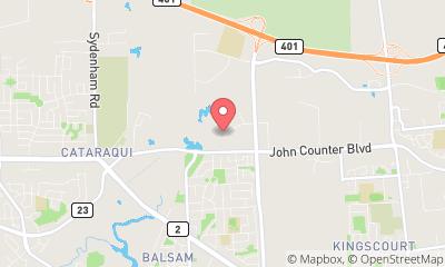 map, Kingston Fencing Club