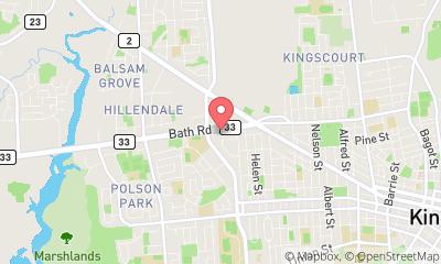 map, YMCA of Eastern Ontario, Kingston YMCA