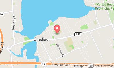 map, Shediac Multipurpose Centre