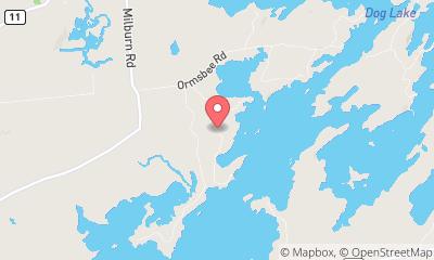 map, Hiawatha Cottages