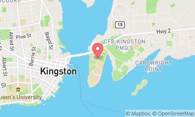 map, Royal Military College of Canada