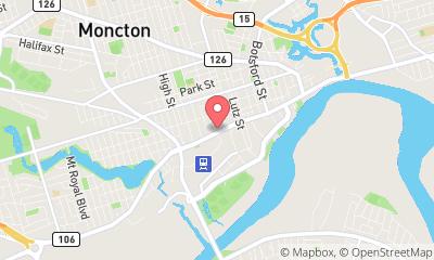 map, Crowne Plaza Moncton Downtown, an IHG Hotel