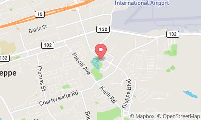 map, GoodLife Fitness Dieppe Blvd and Aquatique St