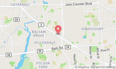 map, Thriftlodge Kingston