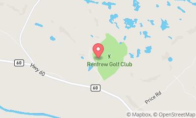 map, Renfrew Golf Club