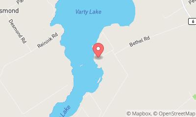 map, Cedar Crest Cottages & Campground