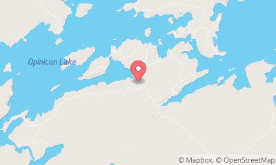 map, Veldman Family Opinicon Cottages