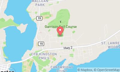 map, Garrison Golf & Curling Club