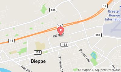 map, Peak Fitness Dieppe