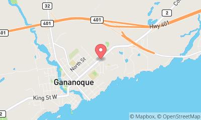 map, Imperial Inn-1000 Islands