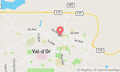 map, Voyages Brunet CWT Voyages