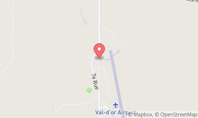 map, Hélicoptères Transit Ltée