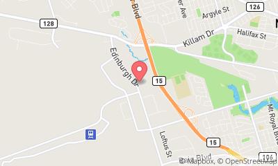 map, 3rd Degree Training Moncton