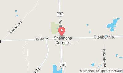 map, Glenburnie Grocery