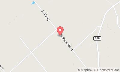 map, Woodstock en Beauce