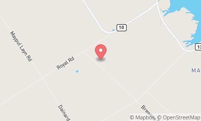 map, Long Dog Vineyard & Winery