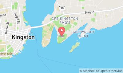 map, Fort Henry National Historic Site