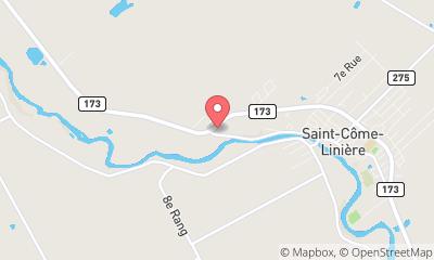 map, Musée Victor Bélanger