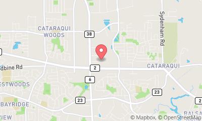 map, Kingston Billiards And Games