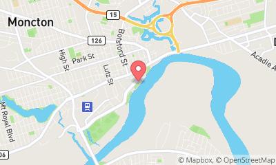 map, Creative Works Moncton