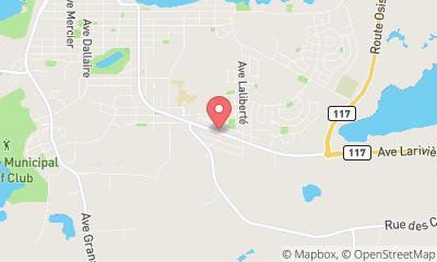 map, Bergeron Piscines & Spas