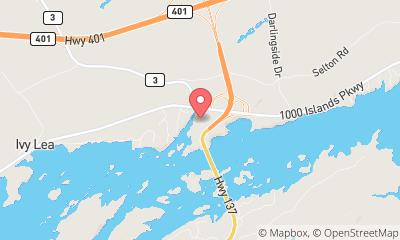 map, Ivy Lea Campground