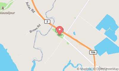 map, Provincial Visitor Information Centre