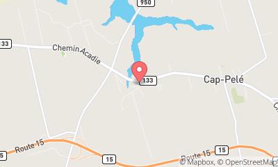 map, Cap-Pele Visitor Information Centre