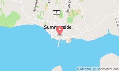 map, Evermoore: Island Dining & Brewing