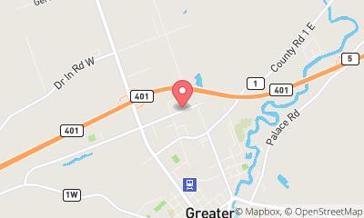 map, Dance Xtreme Studio