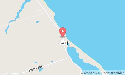 map, La Plus Belle Dune Inn Cottage Rental