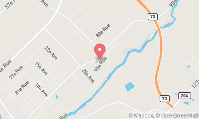 map, Tennis Regional Beauce Inc