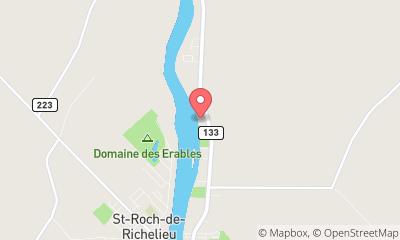 map, Motel Saint-Ours