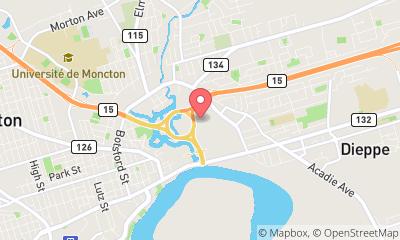 map, Cineplex Cinemas Dieppe