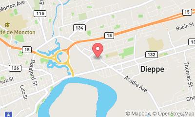 map, Famous Peppers Dieppe