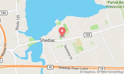 map, Hôtel Shediac