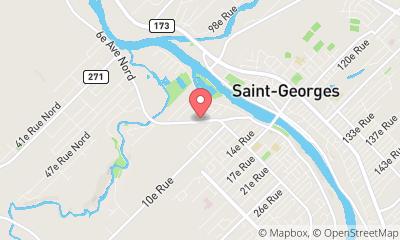 map, BMR La Coop Alliance - St-Georges