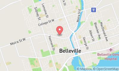 map, Ireland Academy of Dance