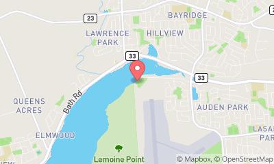 map, Limestone Boat & Board Club