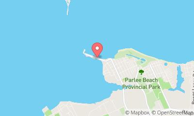 map, Pointe du Chêne Yacht Club