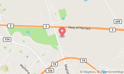 map, Four Points by Sheraton Moncton