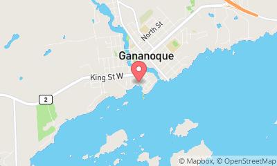 map, Gananoque Municipal Marina
