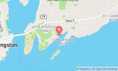 map, CFB Kingston Yacht Club