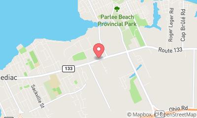 map, Le Gourmand Country Inn and Cottages