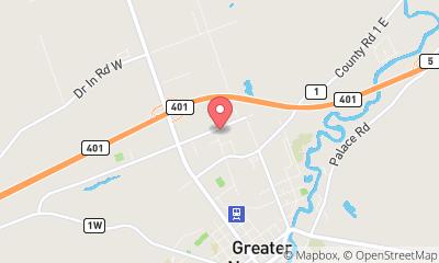 map, Greater Napanee Gunworks