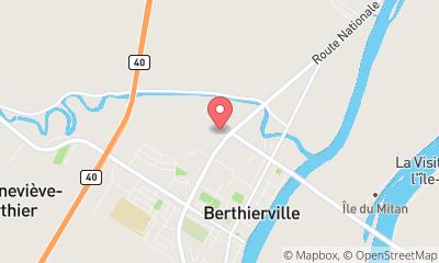 map, Metro Plus Boucher Berthierville