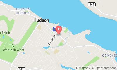 map, Voyages le Village Hudson